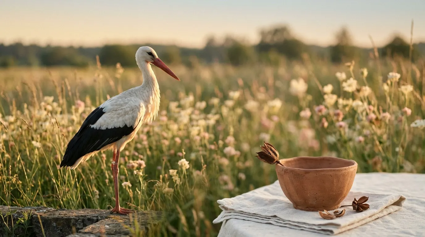 Cigogne signification spirituelle : symbolisme
