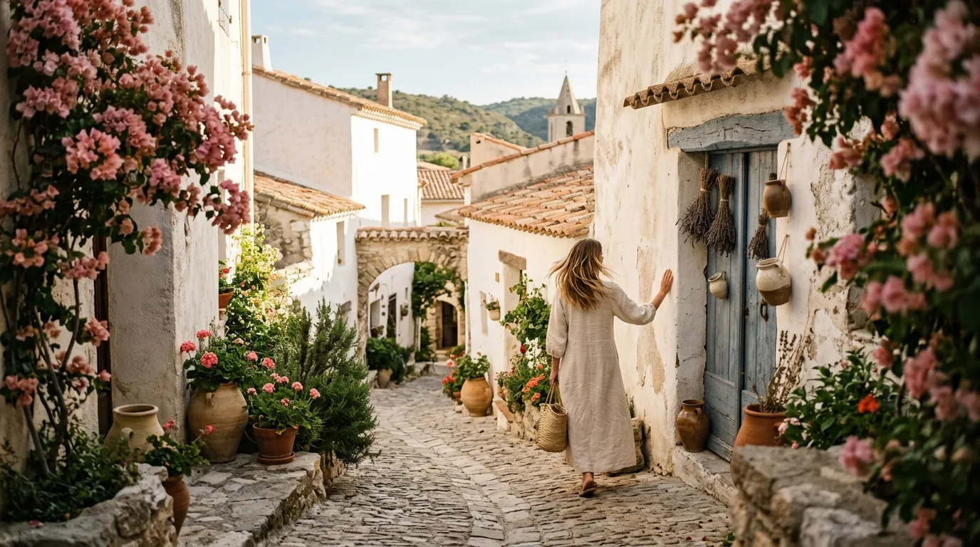 Mykonos de l'Hérault : le village méditerranéen