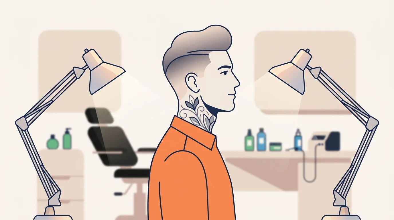 Tatouage cou homme : 15 idées et guide complet