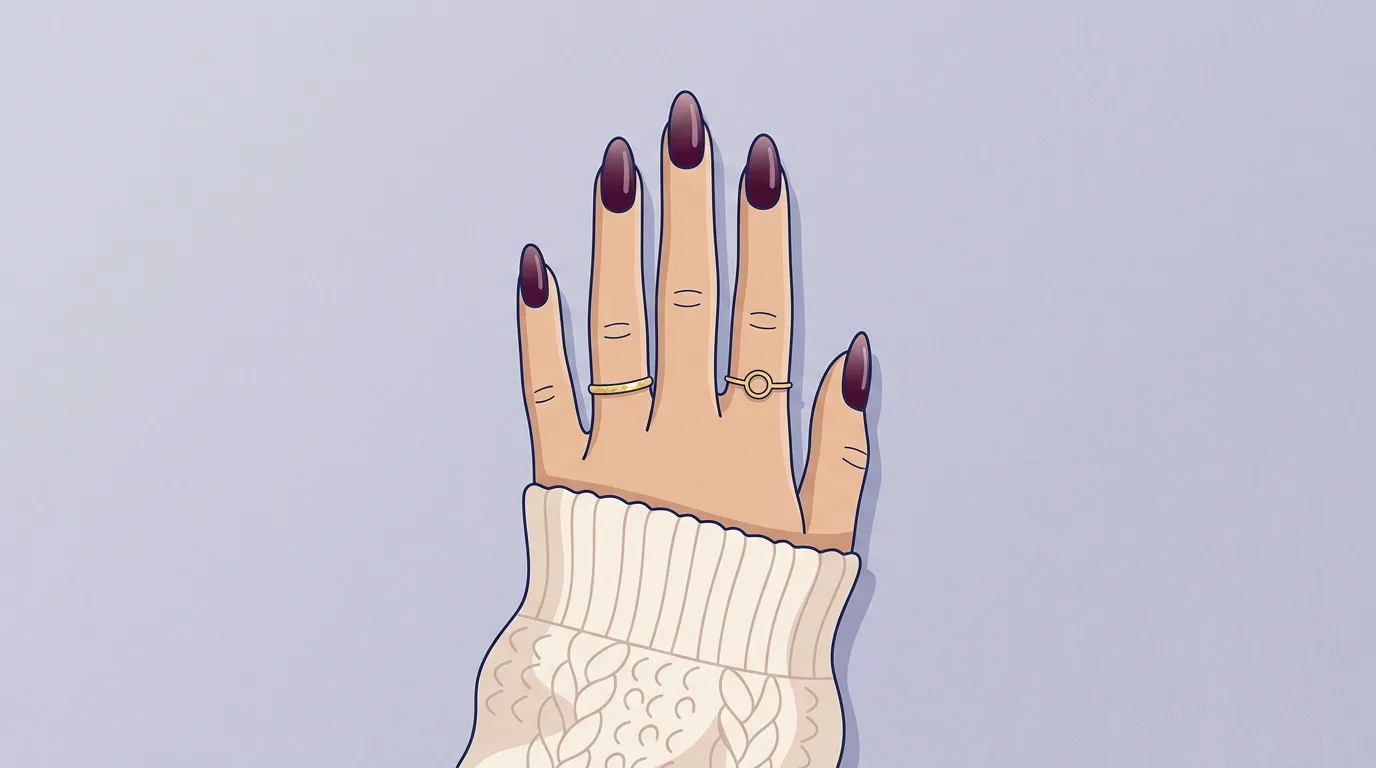 15 Idées ongles hiver tendance pour manucure chic