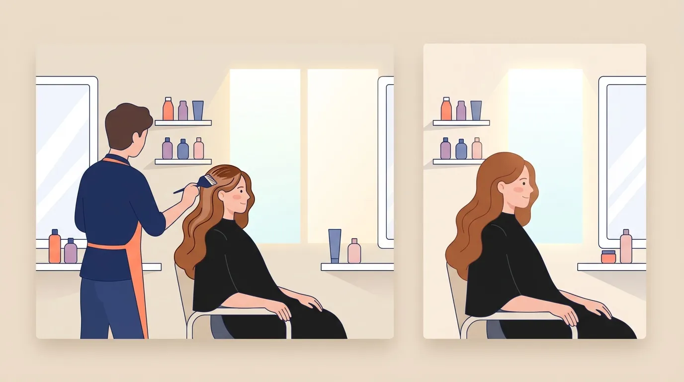 Balayage caramel sur brune : guide complet et tarifs salon