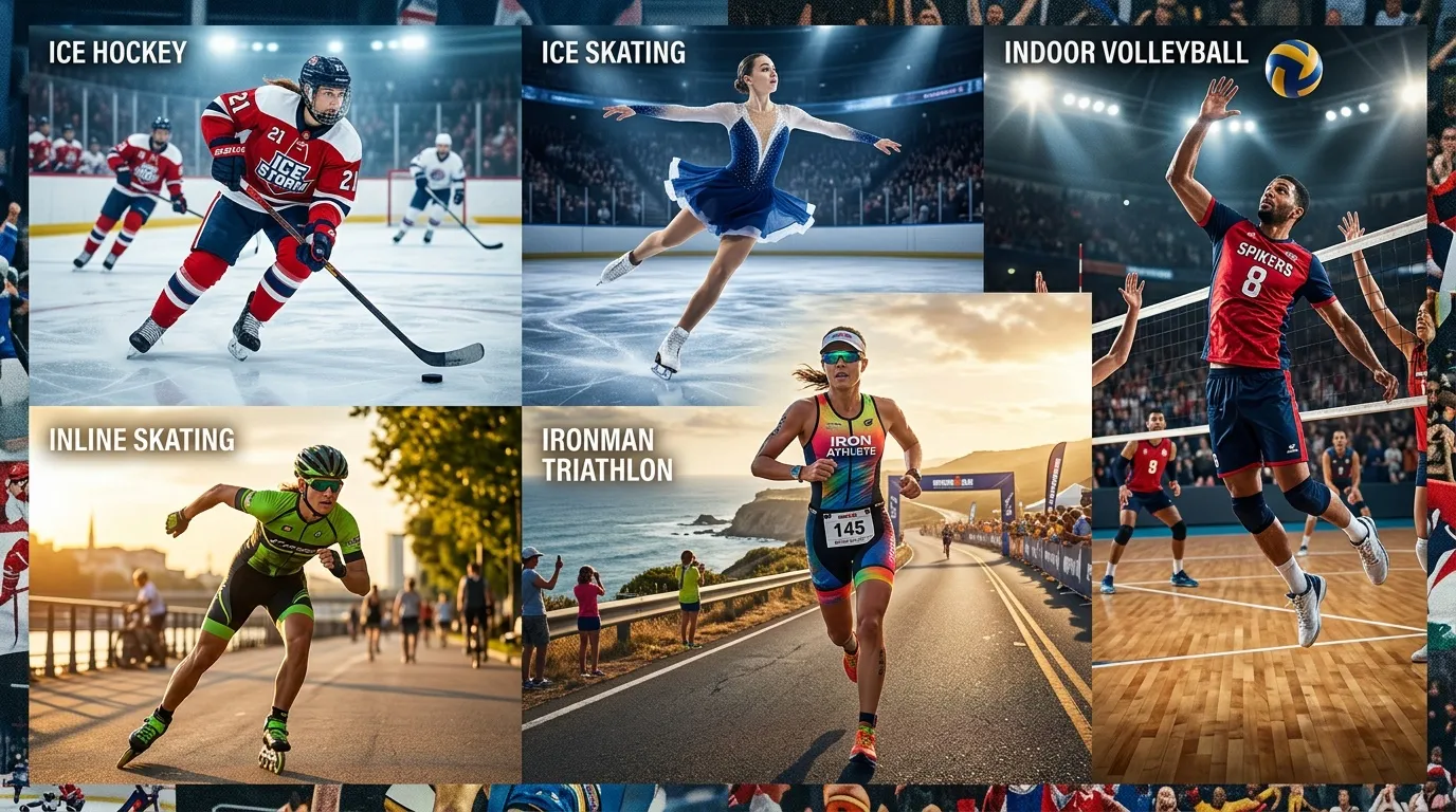 Sports commençant par I : liste complète