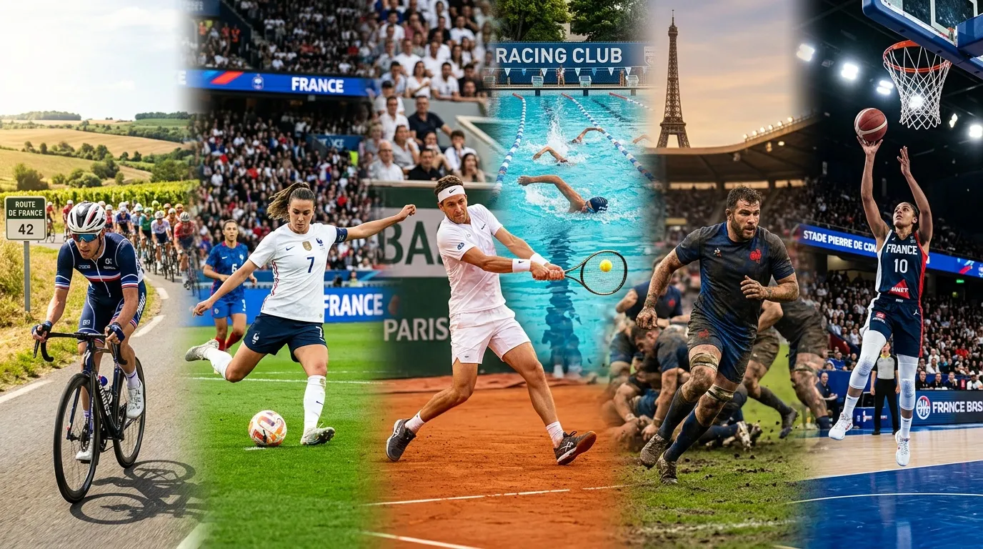 Sports les plus pratiqués en France : le top 10