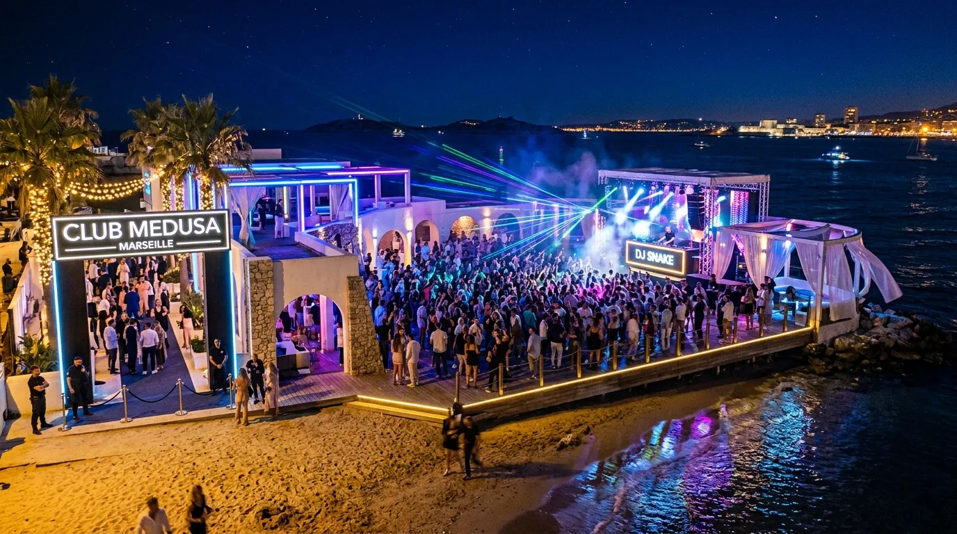 Sport beach Marseille : boîtes de nuit incontournables