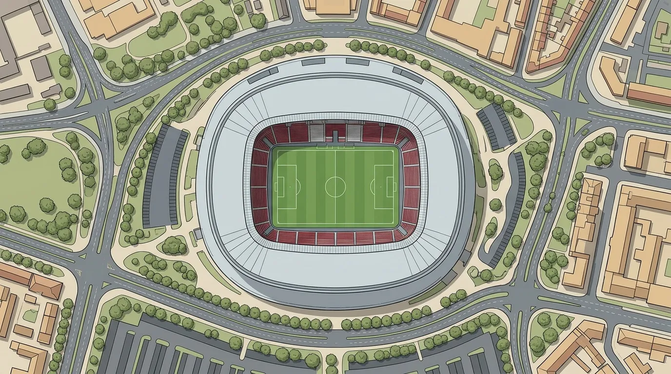 Plan stade Marcel Picot : carte et accès