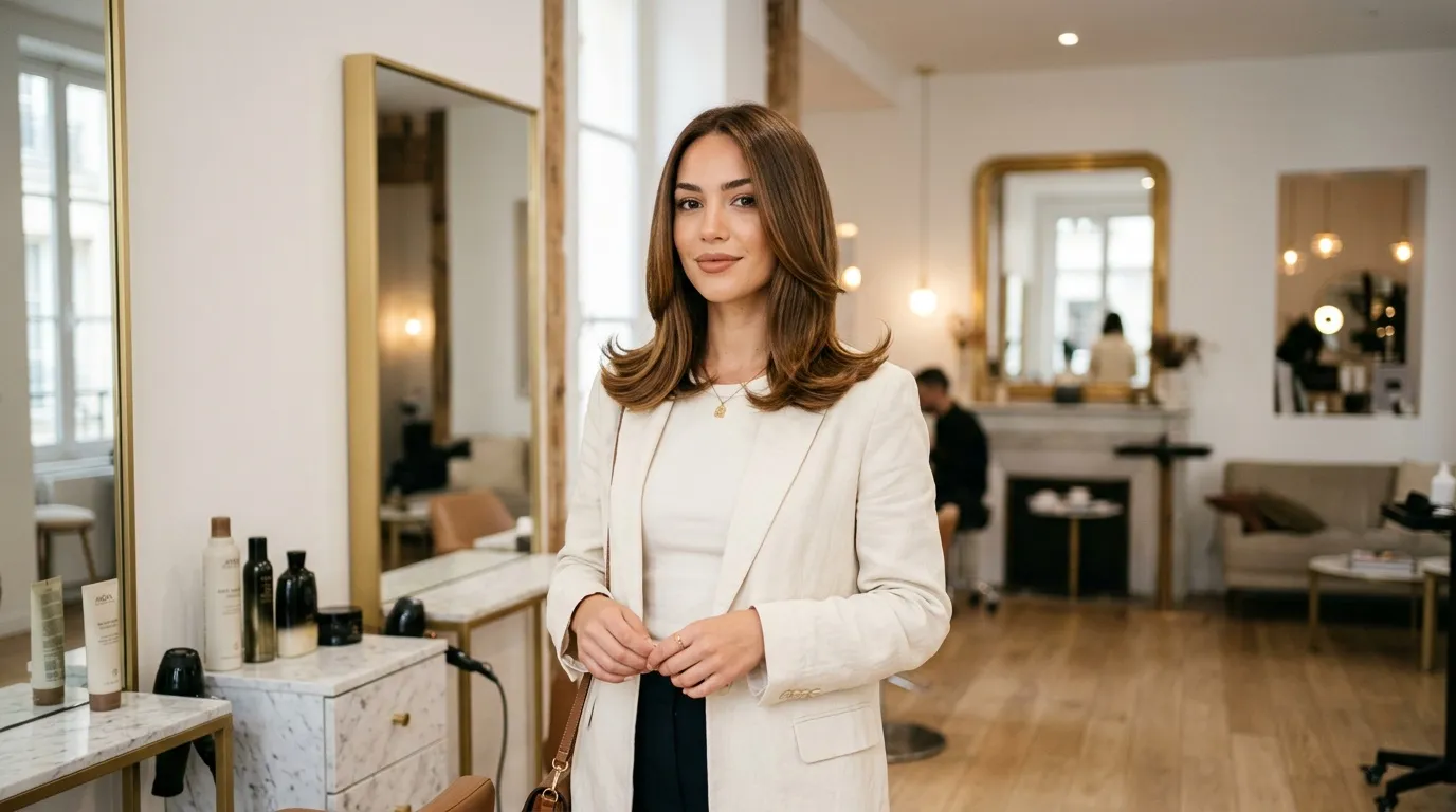 Coupe midi flick : tendance cheveux moderne