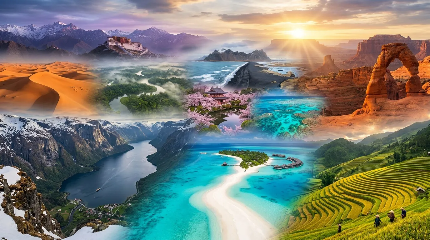 Pays les plus beaux du monde : 15 destinations à voir