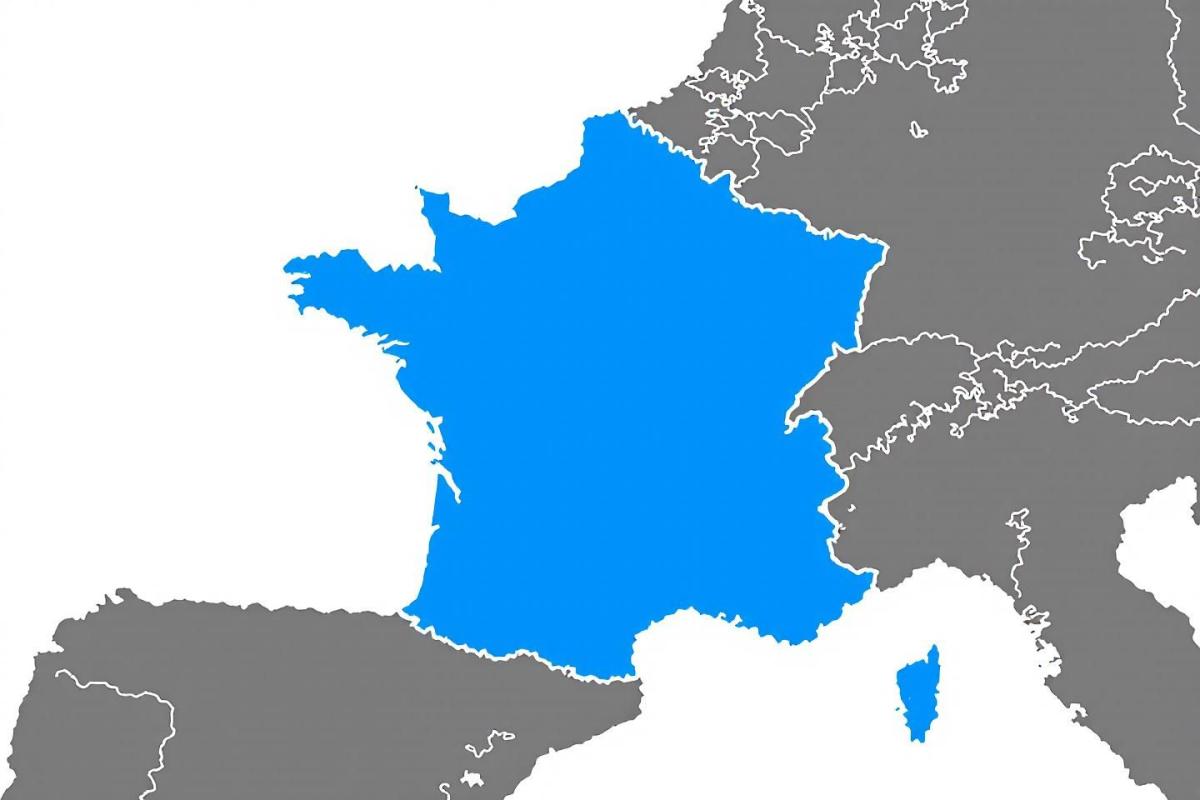 La Bretagne sur la carte de France : situation géographique et limites de la région