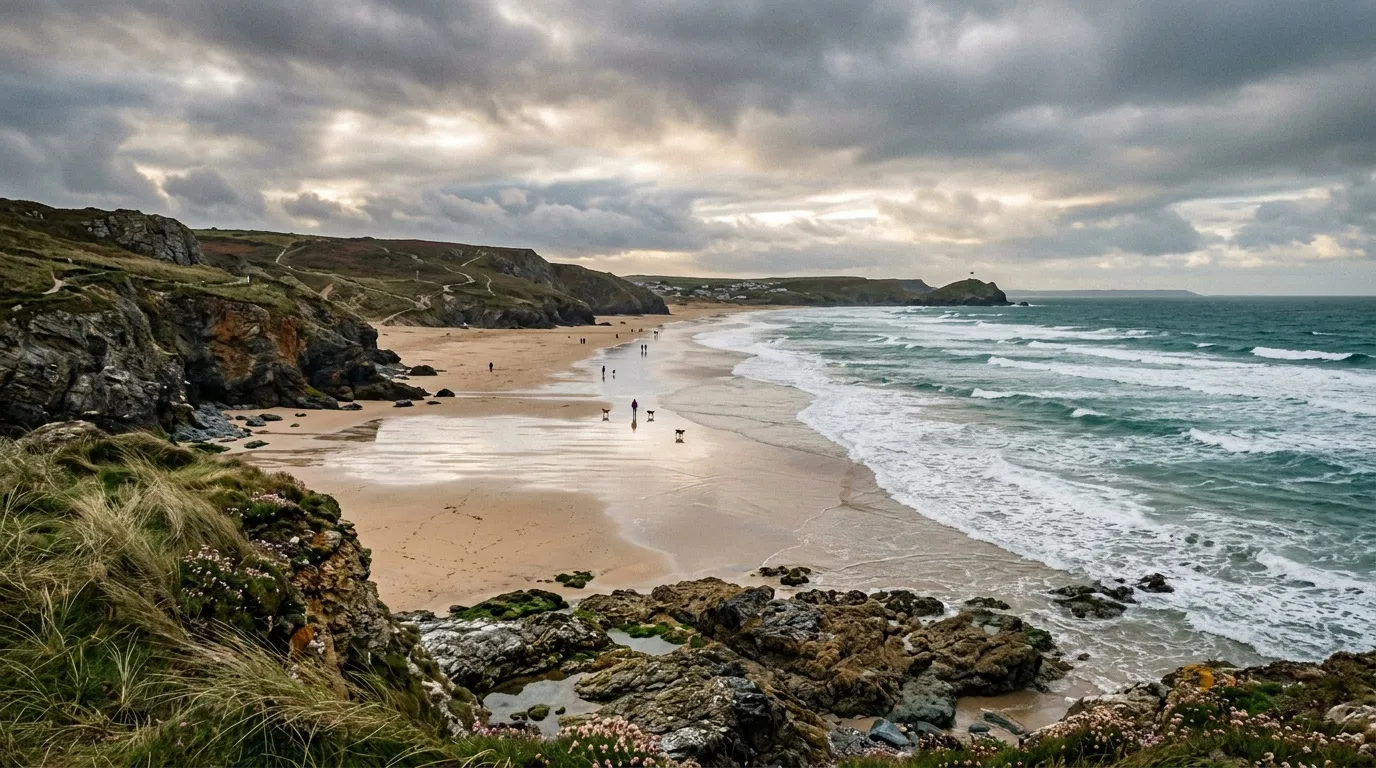 Perranporth Beach en Cornouailles : tout ce qu'il faut savoir sur cette plage