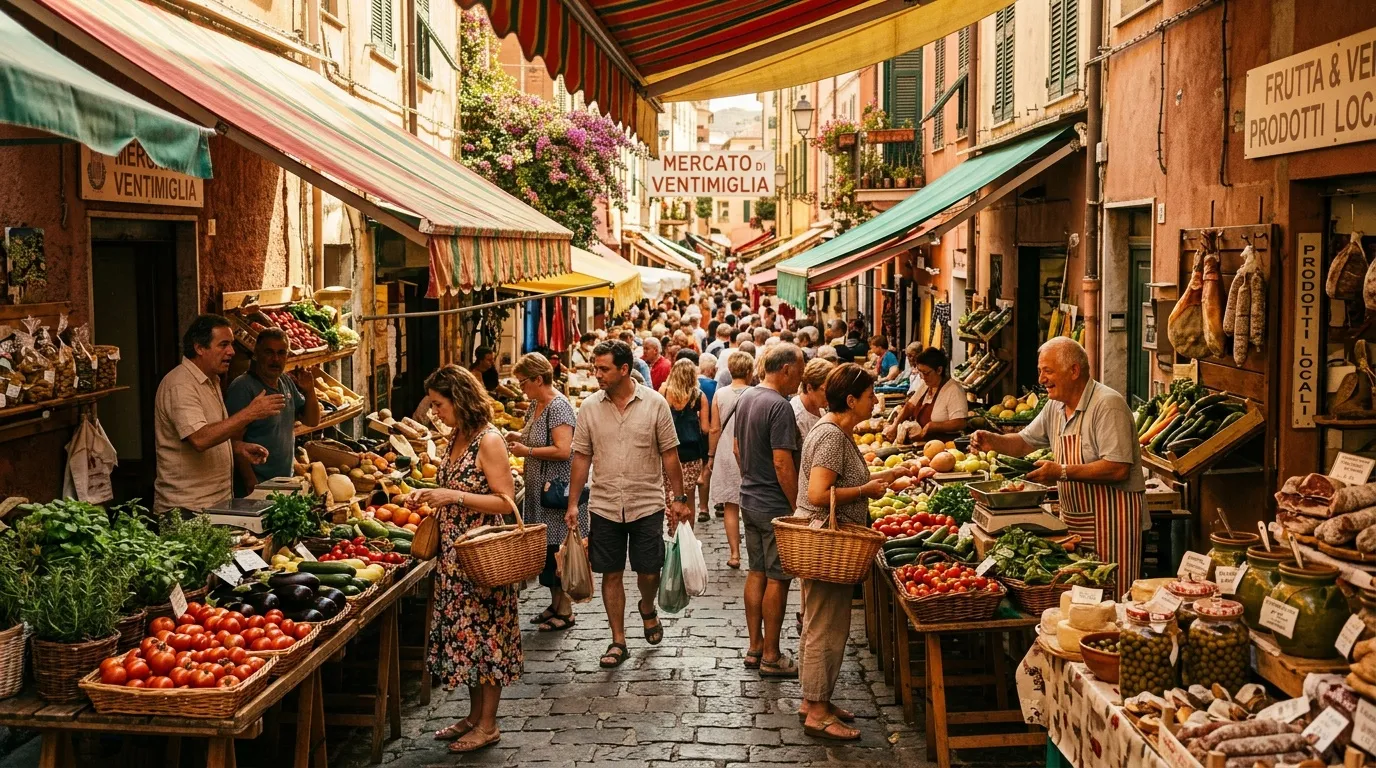 Marché de Vintimille : horaires d'ouverture et jours de marché